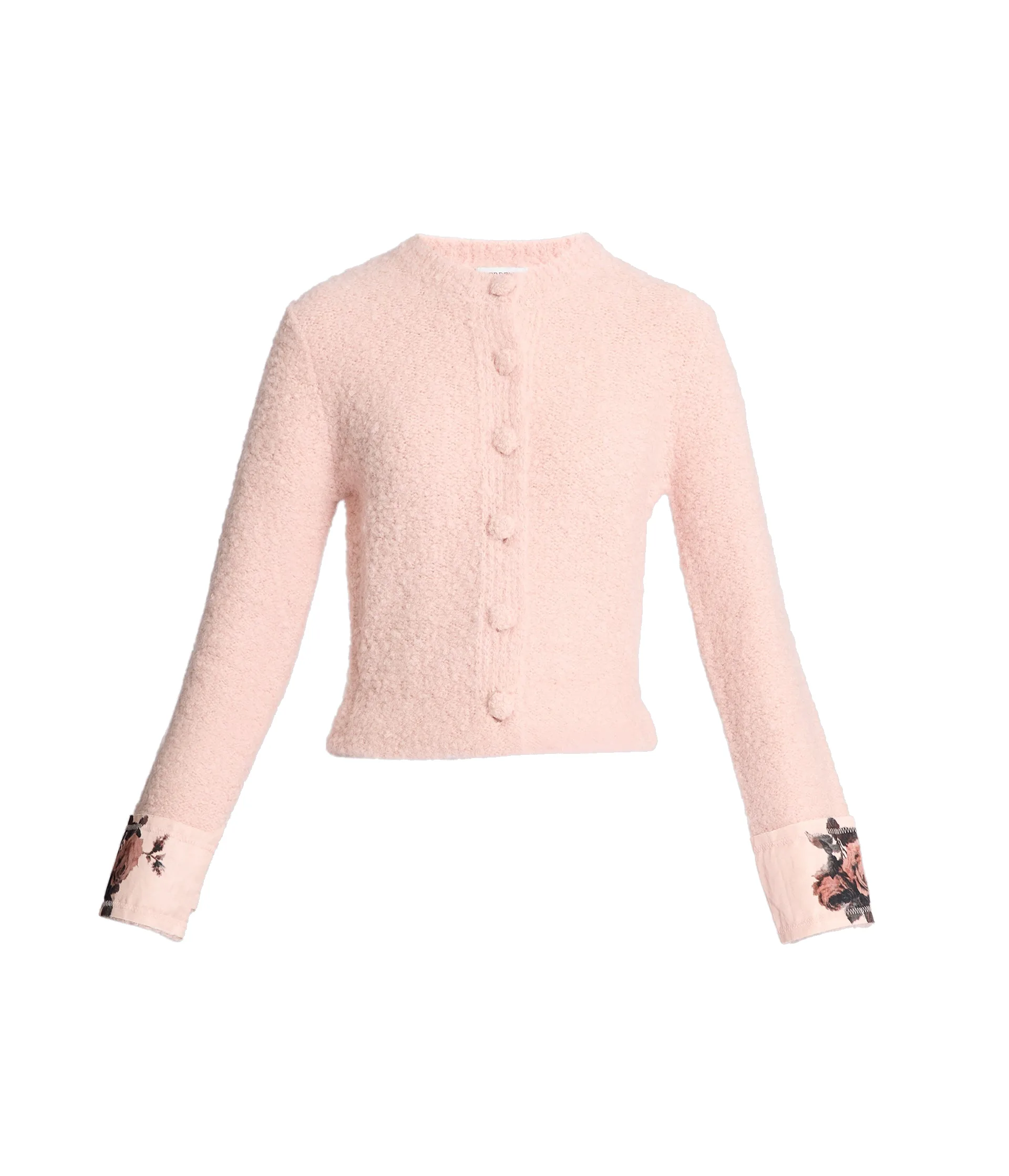 Boucle Alpaca Cardigan