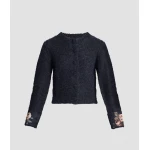 Erdem Boucle Alpaca Cardigan