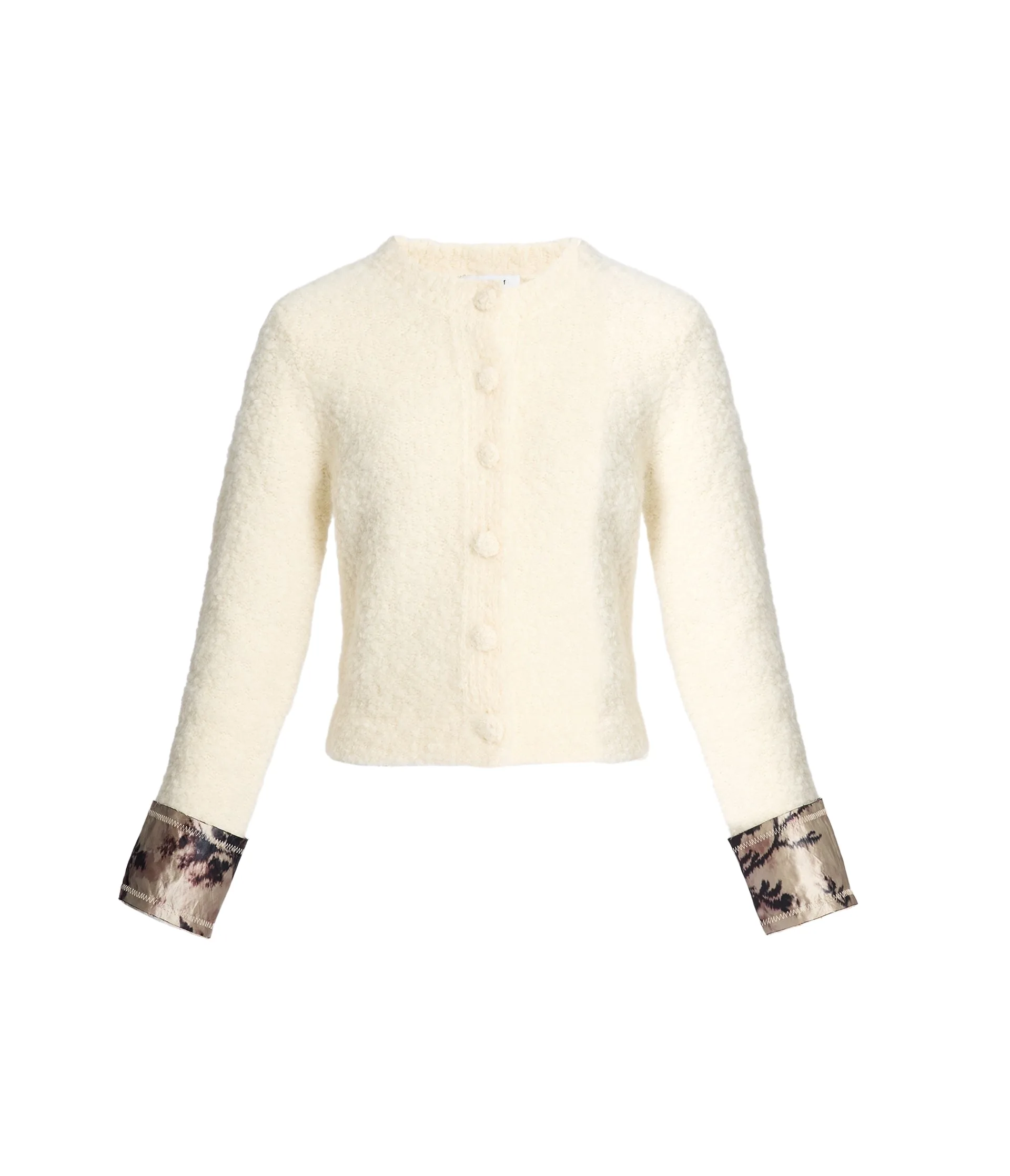 Boucle Alpaca Cardigan