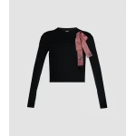 Erdem Embellished Merino Wool Cardigan