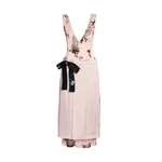 Erdem Embroidered Cady Sleeveless Midi Dress