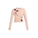 Erdem Embroidered Fitted Cardigan