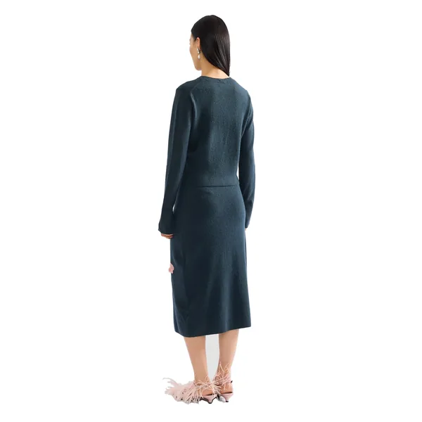 Erdem Embroidered Fitted Cardigan, view 4