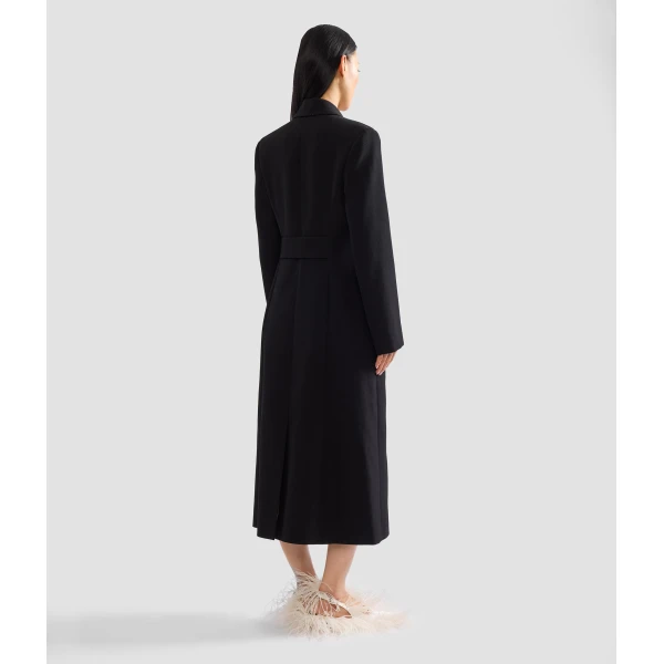 Erdem Embroidered Grain De Poudre Tailored Coat, view 2