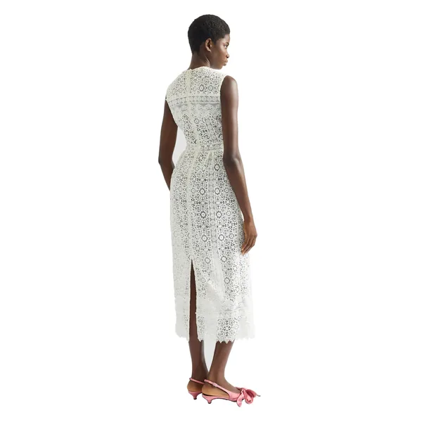 Erdem Embroidered Guipure Midi Dress, view 2