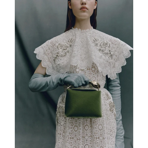 Erdem Embroidered Guipure Midi Dress, view 7