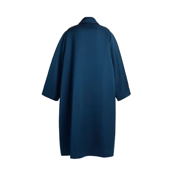 Erdem Embroidered Heavy Satin Coat, view 2