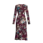 Erdem Floral Cady Long Sleeve Midi Dress