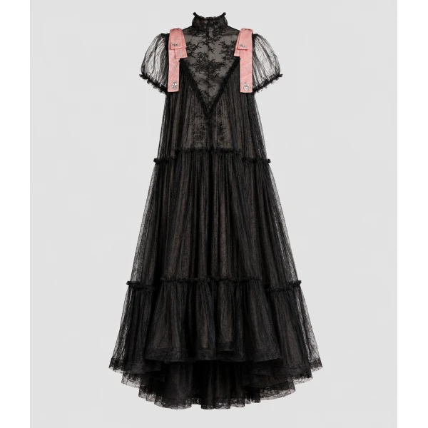 Erdem Floral Lace Gown
