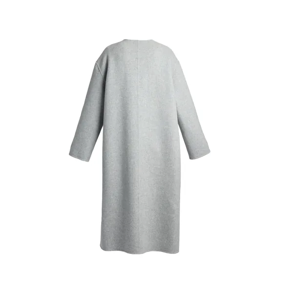 Erdem Floral Print Double Face Wool Belted Coat, view 2