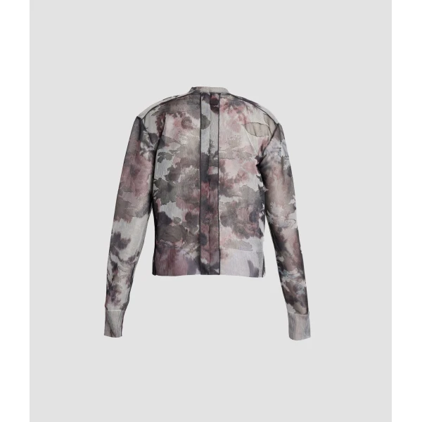 Erdem Floral Print Jacquard Cardigan, view 2