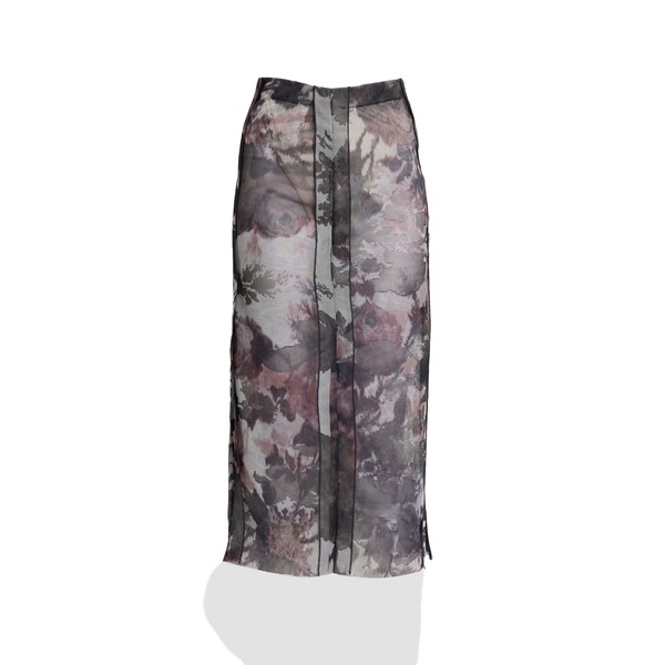 Erdem Floral Print Jacquard Knit Skirt