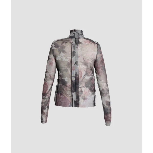Erdem Floral Print Jacquard Turtleneck Knit, view 4