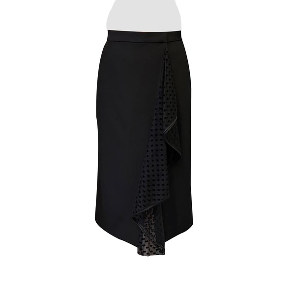 Erdem Grain De Poudre Midi Pencil Skirt