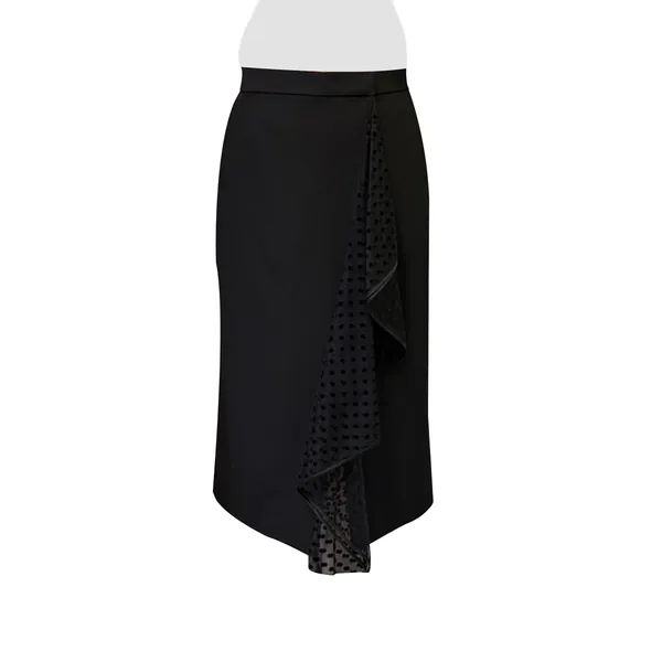Erdem Grain De Poudre Midi Pencil Skirt