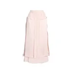 Erdem Satin Cady Midi Skirt