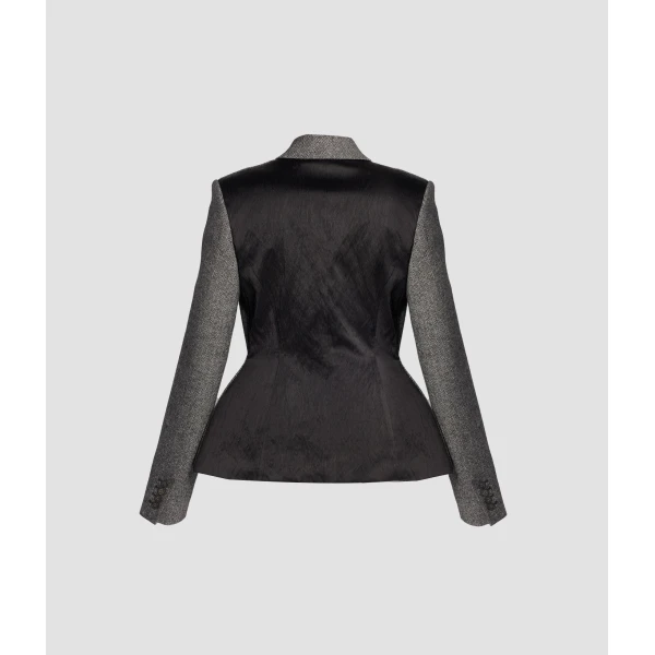 Erdem Single Breasted Fitted Blazer, view 2