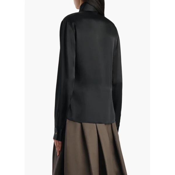 Khaite Ivy Top in Black, view 4