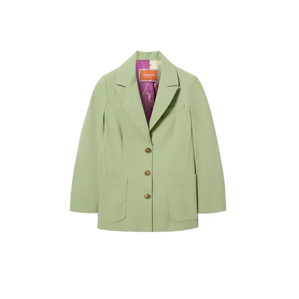 24/7 Jacket in Solid Green