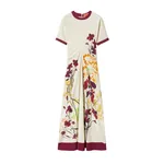 La Double J Angelica Dress in Corsage Placée Ivory