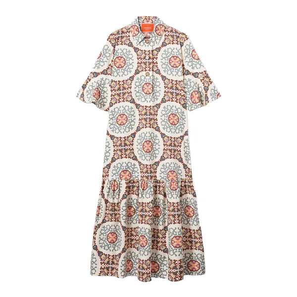 La Double J Artemis Dress in Ballata Ivory