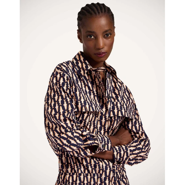 La Double J Aviator Jumpsuit in Pesciolini Blue, view 5