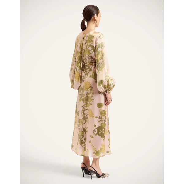 La Double J Brigid Dress in Coven Pink, view 3