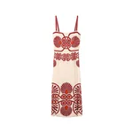 La Double J Buy Me A Martini Dress in Medallion Placée Cream