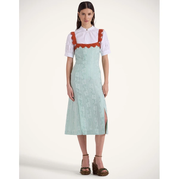 La Double J Buy Me A Martini Dress in Pekin Mint, view 2