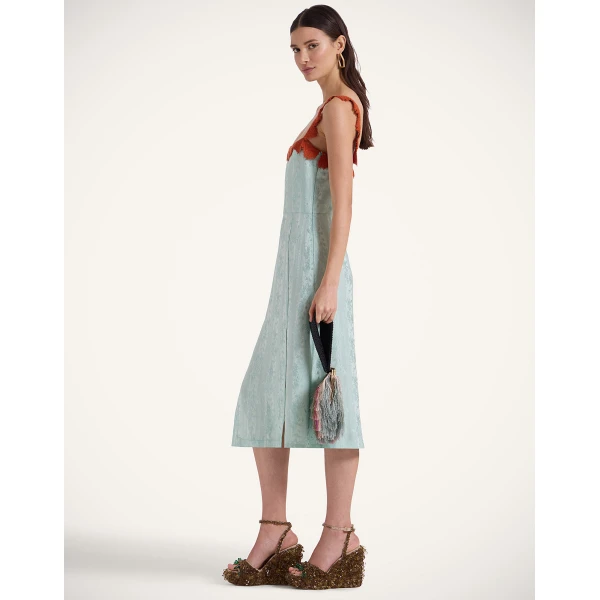 La Double J Buy Me A Martini Dress in Pekin Mint, view 5