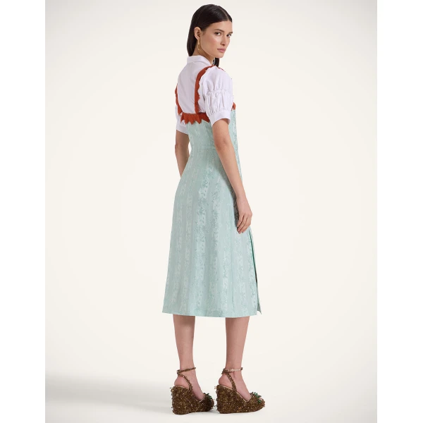 La Double J Buy Me A Martini Dress in Pekin Mint, view 6