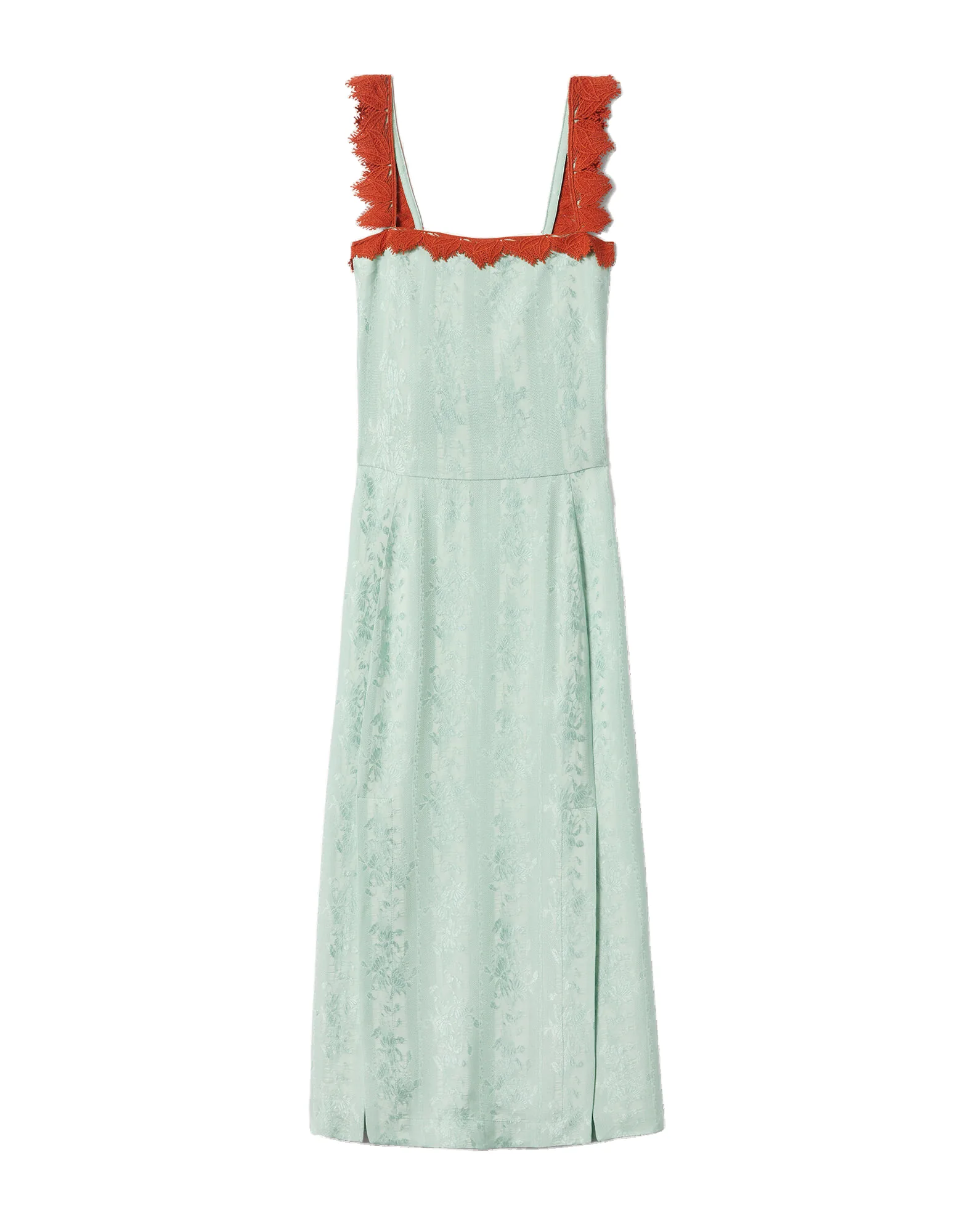 La DoubleJ Buy Me A Martini Dress in Pekin Mint - Dresses - Milanese Maximalist Fashion at Luxury Shoes La Double J Buy Me A Martini Dress in Pekin Mint