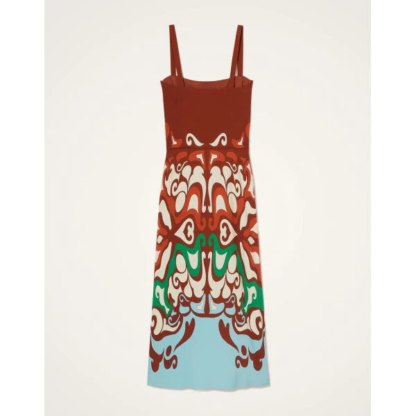 La Double J Buy Me A Martini Dress in Phoenix Placée Light Blue, view 6