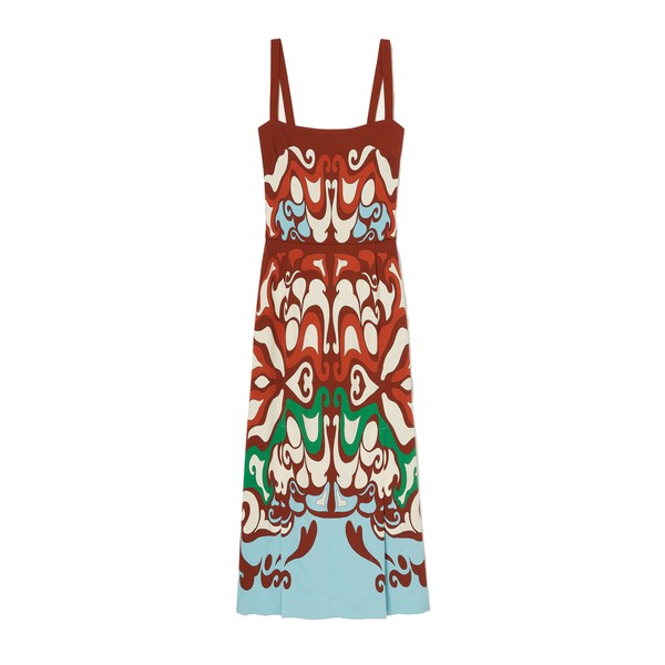 La Double J Buy Me A Martini Dress in Phoenix Placée Light Blue