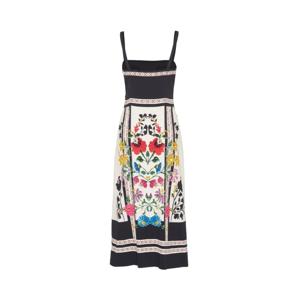 La Double J Buy Me A Martini Dress in Plaza Placée Ivory, view 6