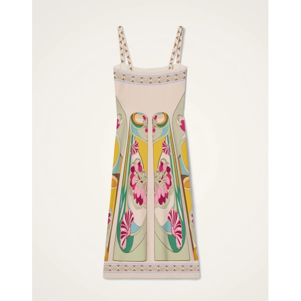 La Double J Buy Me A Martini Dress in Tulip Placée Green, view 6