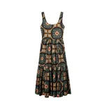 La Double J Capri Dress in Ballata Black