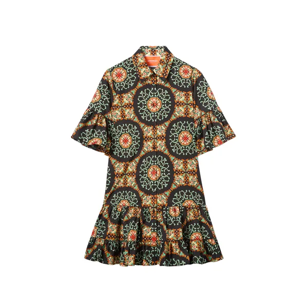 La Double J Choux Dress in Ballata Black
