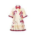 La DoubleJ Choux Dress in Corsage Placée Ivory - Dresses - Milanese Maximalist Fashion at Luxury Shoes La Double J Choux Dress in Corsage Placée Ivory