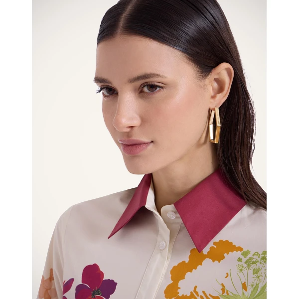La Double J Choux Dress in Corsage Placée Ivory, view 5