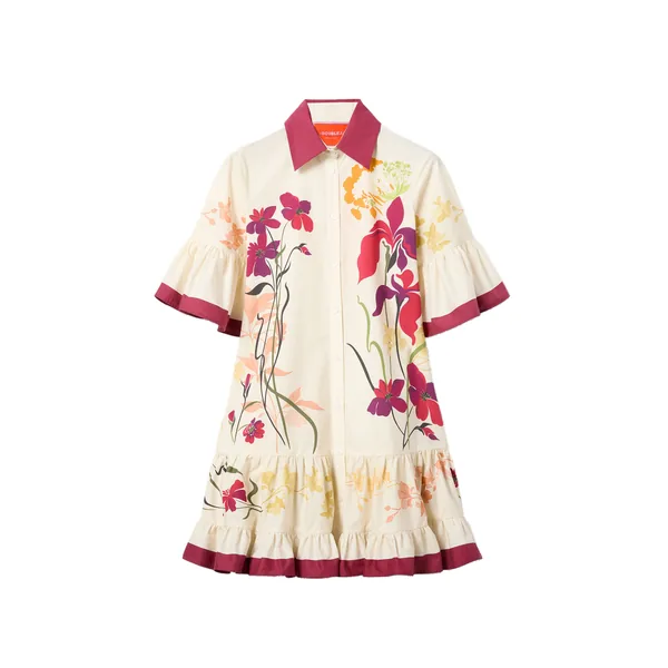 La Double J Choux Dress in Corsage Placée Ivory