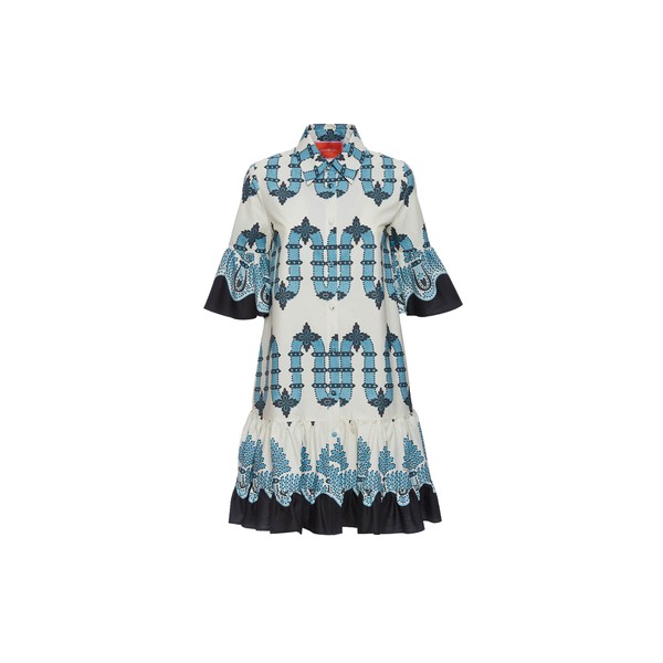 La Double J Choux Dress in Scirocco Placée Ivory