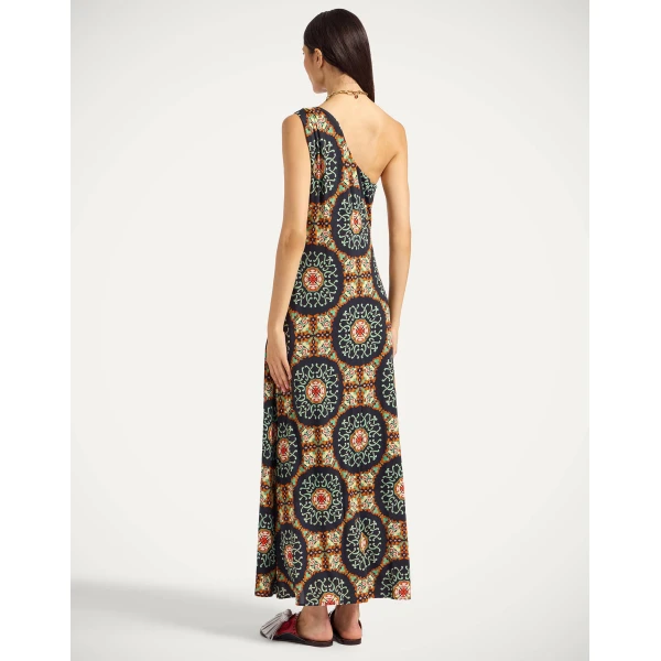 La Double J Clingy Roy Dress in Ballata Black, view 3