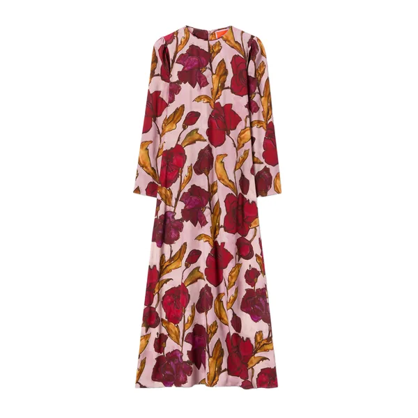 La Double J Clingy Swing in French Kiss Dusty Pink Dress