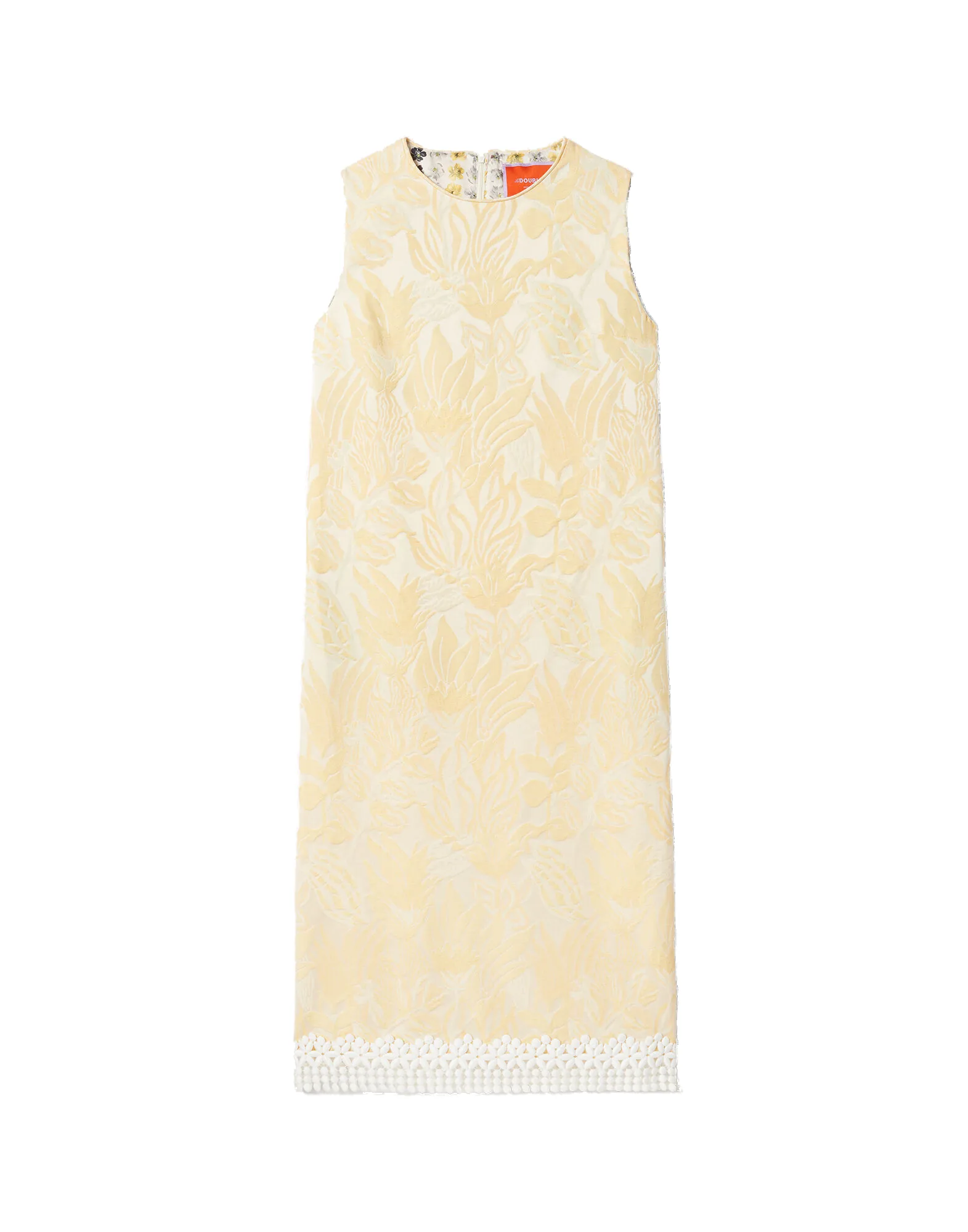La DoubleJ Column Dress in Iris Yellow - Dresses - Milanese Maximalist Fashion at Luxury Shoes La Double J Column Dress in Iris Yellow