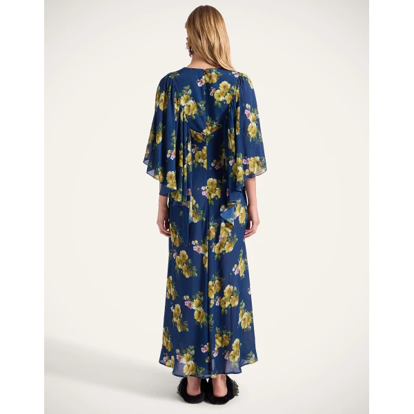La Double J Delizioso Dress in Riptide Midnight Blue, view 3