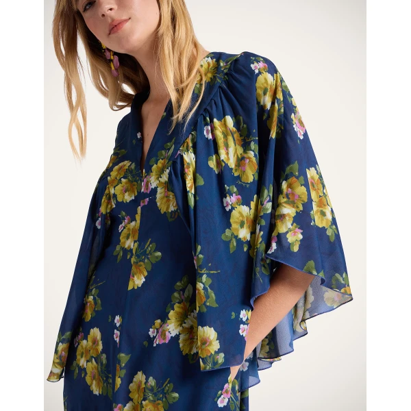 La Double J Delizioso Dress in Riptide Midnight Blue, view 5