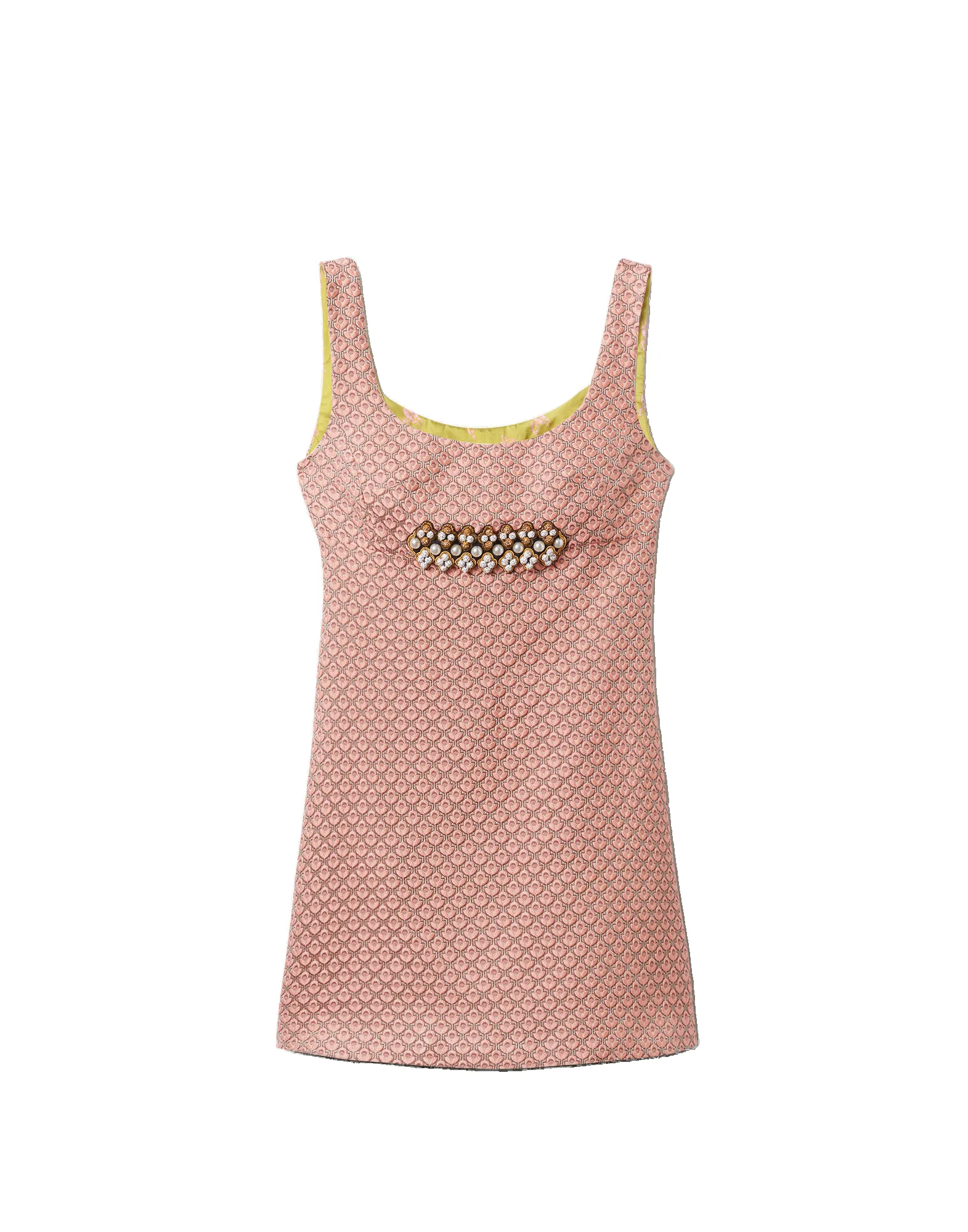 La DoubleJ Ella Mini Dress in Tulip Pale Pink - Dresses - Milanese Maximalist Fashion at Luxury Shoes La Double J Ella Mini Dress in Tulip Pale Pink