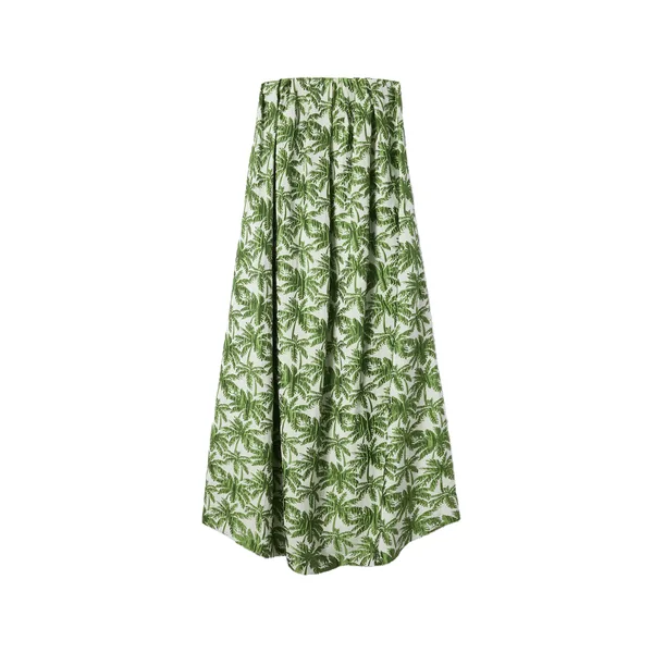 La Double J Filter Dress in Tropicana White