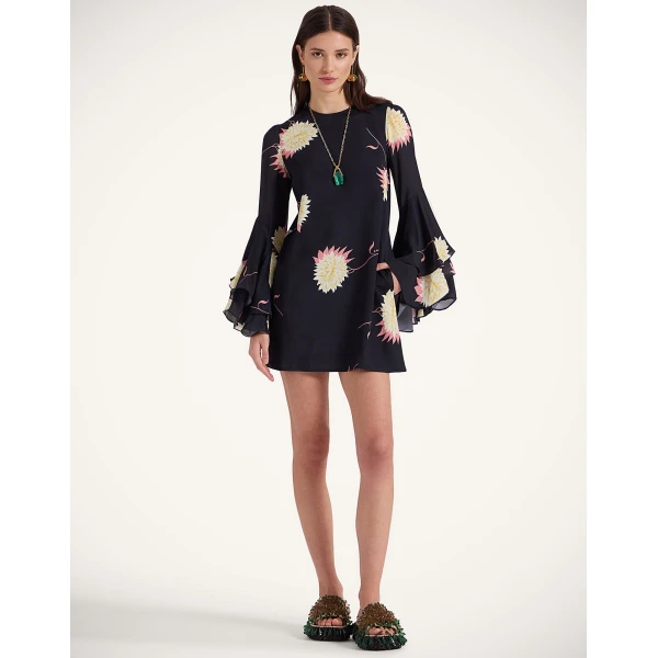 La Double J Friday Dress in Derby Black, view 2